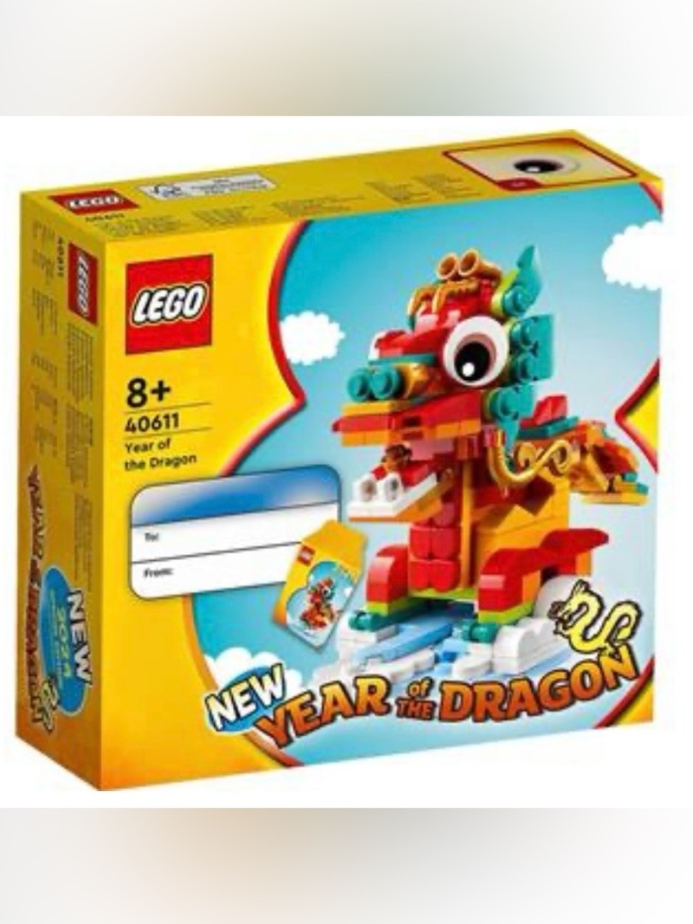 New LEGO 40611 Year of the Dragon Chinese New Year Factory Sealed Box Retired